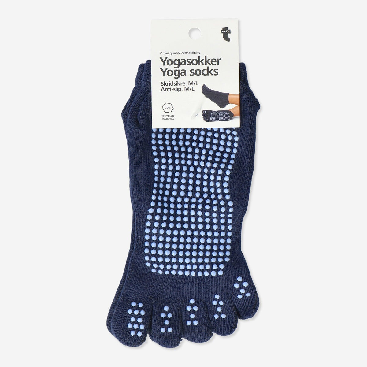 Yoga-strømper. M/L