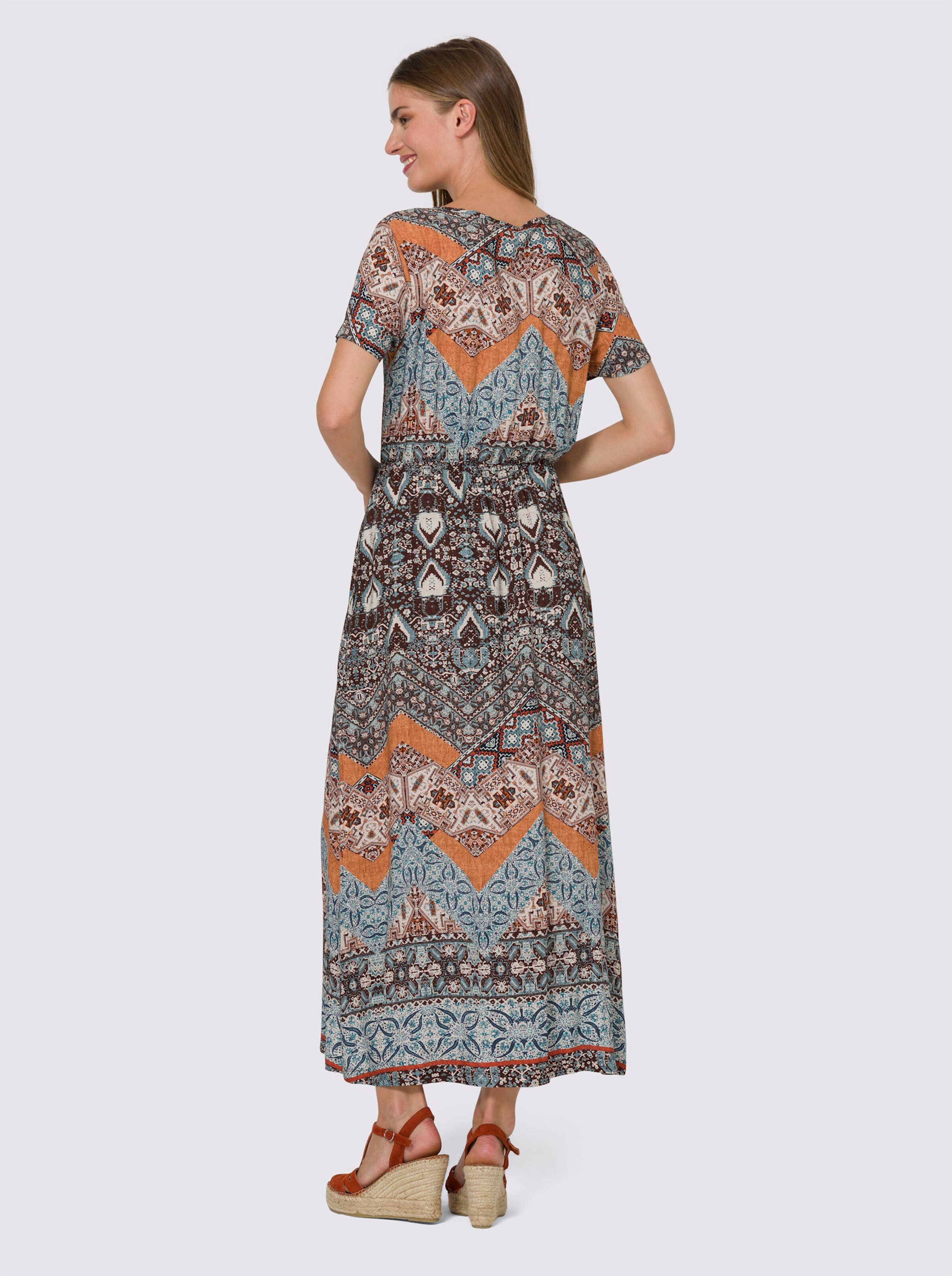 Druck-Kleid