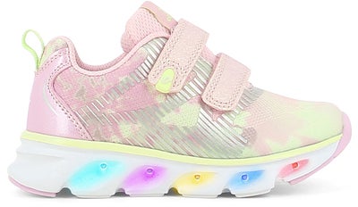 Leaf Skalka Blinkende Sneakers, Lyserosa