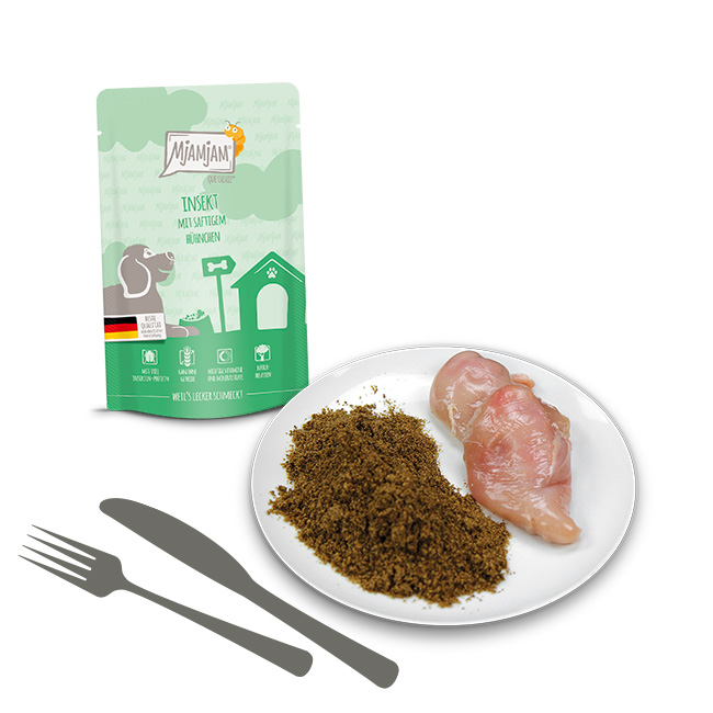 Quetschie - Insekt mit saftigem Hühnchen