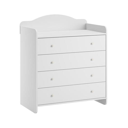 Commode avec plan à langer MEGEVE Blanc - VOX
