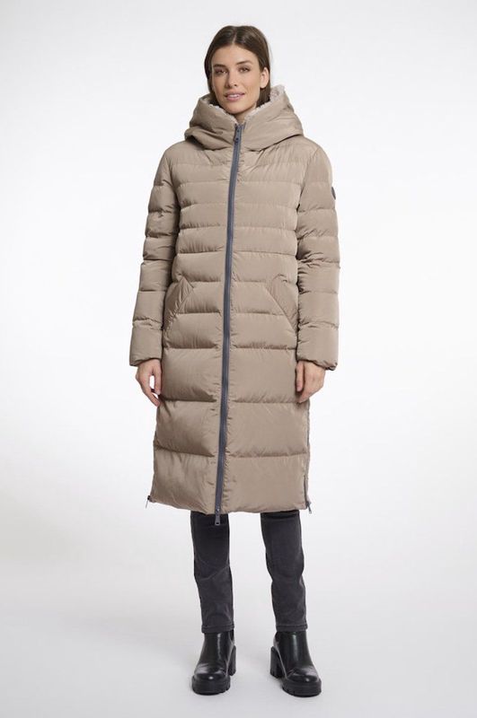 Rino&Pelle - Keila - Faux-fur Jas - Groen