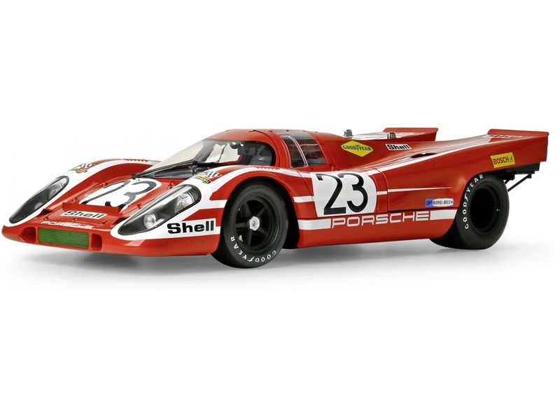 IXO Models Premium Kit Porsche 917KH #23 Salzburg 1:8 Hochdetaillierter Standmodellbausatz im Massstab 1:8