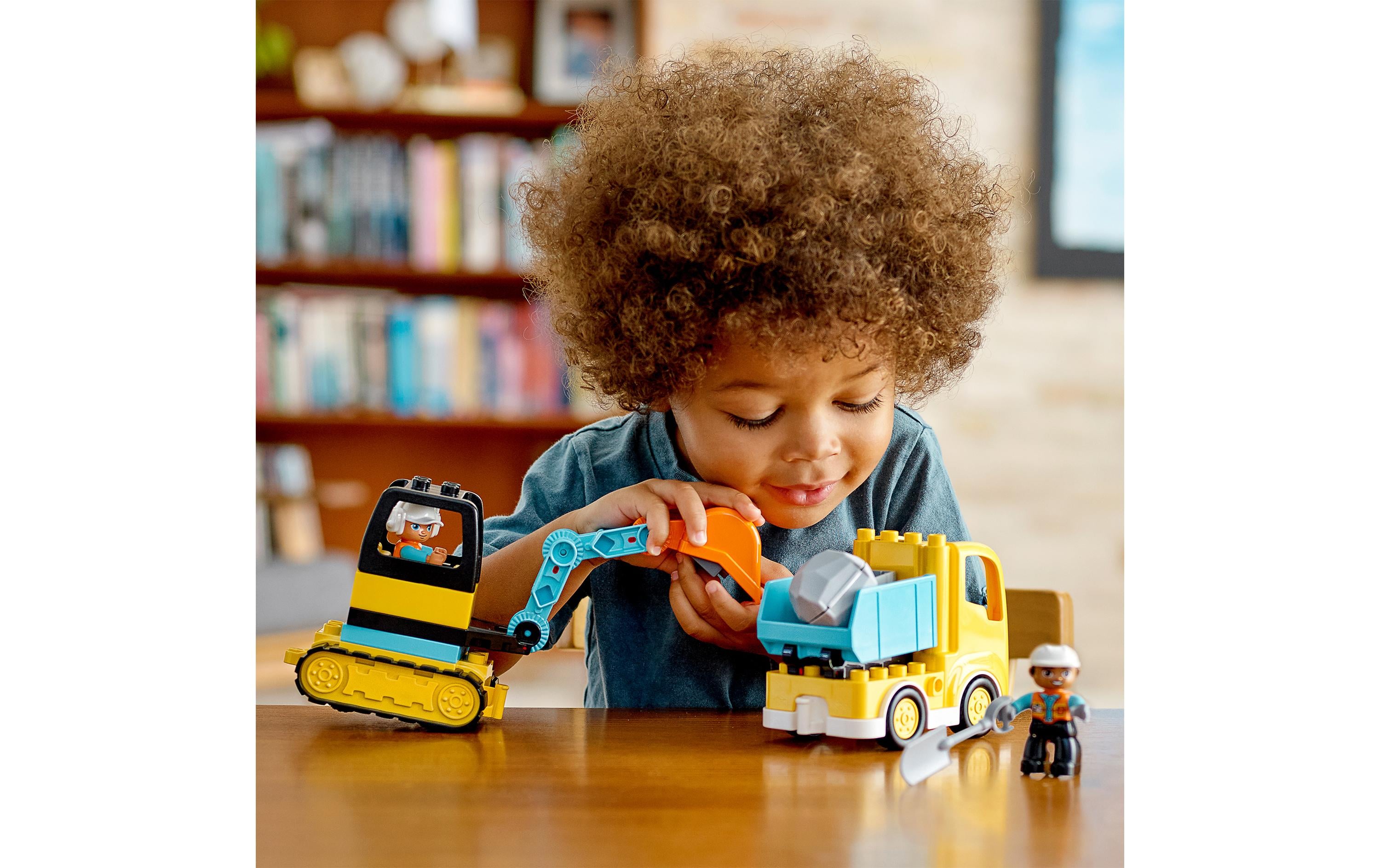 DUPLO® Bagger und Laster 10931Baustellen-Spielzeugset
