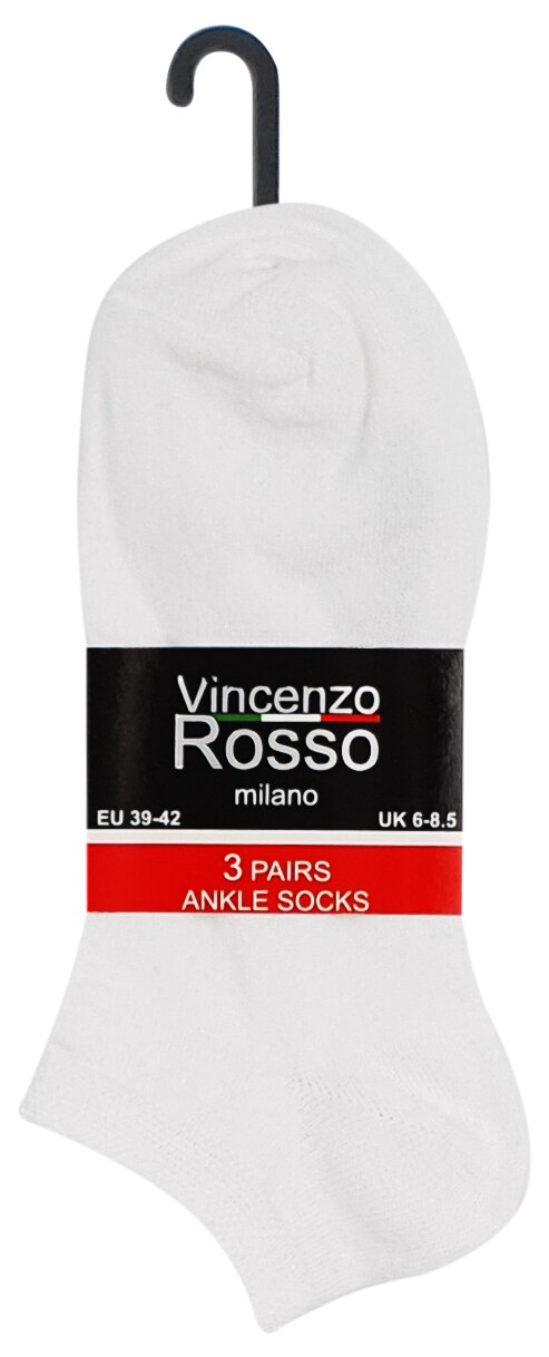 Vincenzo Rosso 24 Paar Sneaker Socken