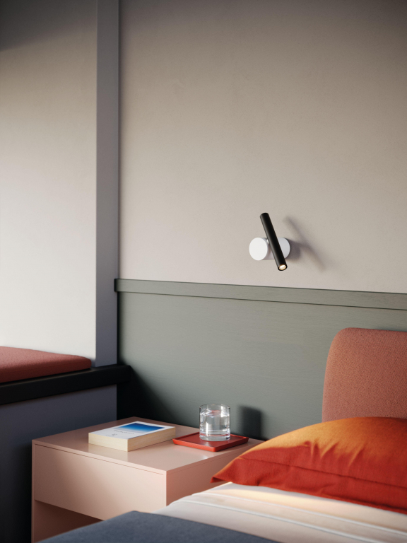 Luceplan Doi wandlamp LED wit/wit