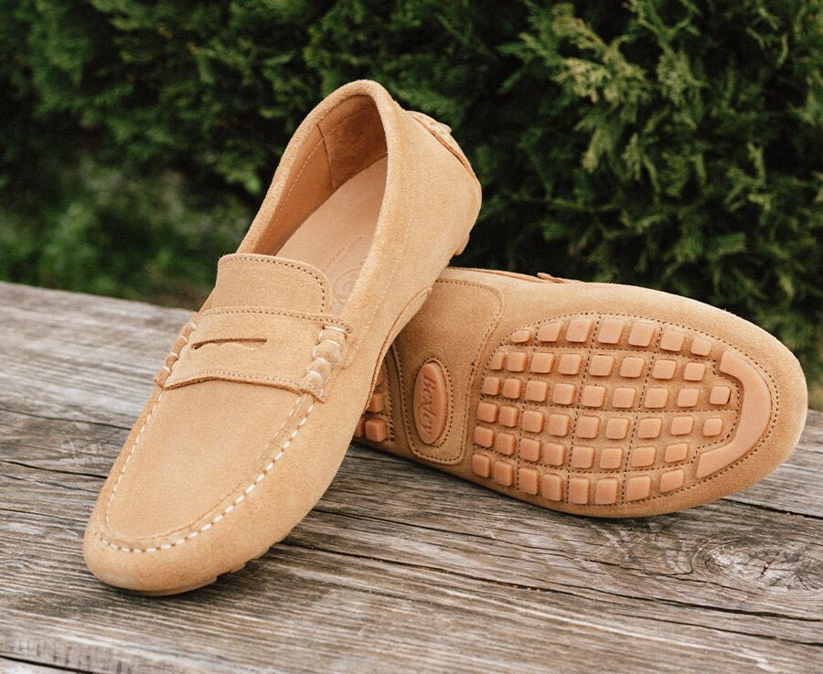 Mocassin été homme Velours Désert - FERGUSON
