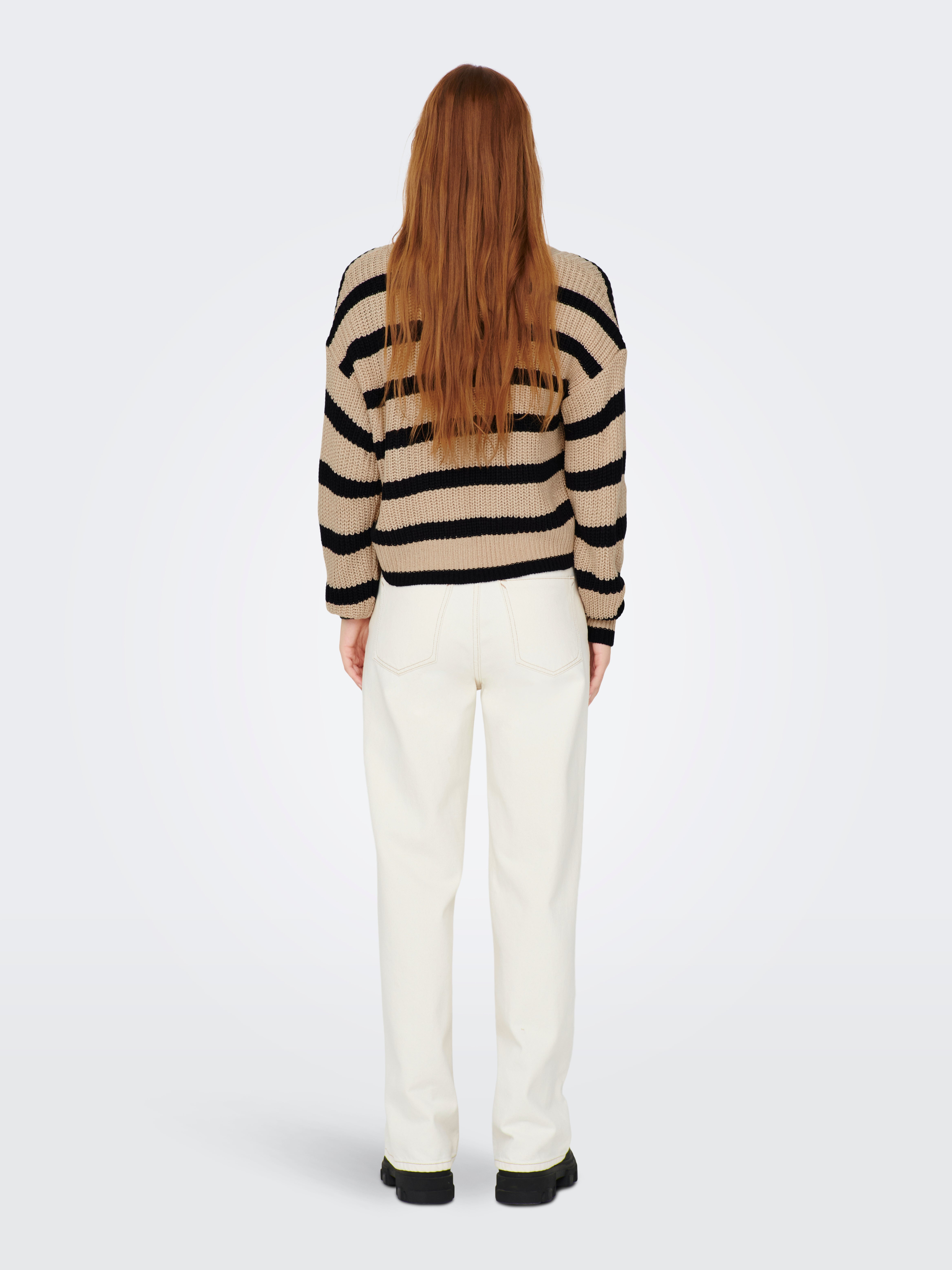 JDYJUSTY Strickjacke Warm Sand