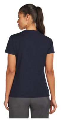 T-shirt Technique Femme Icebreaker Merino 150 Tech Lite Lancewood Bleu
