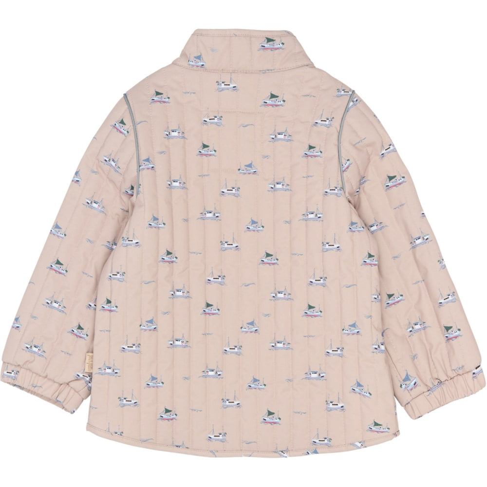 Køb Petit Piao Oxford Tan Boat AOP PPEver Termojakke