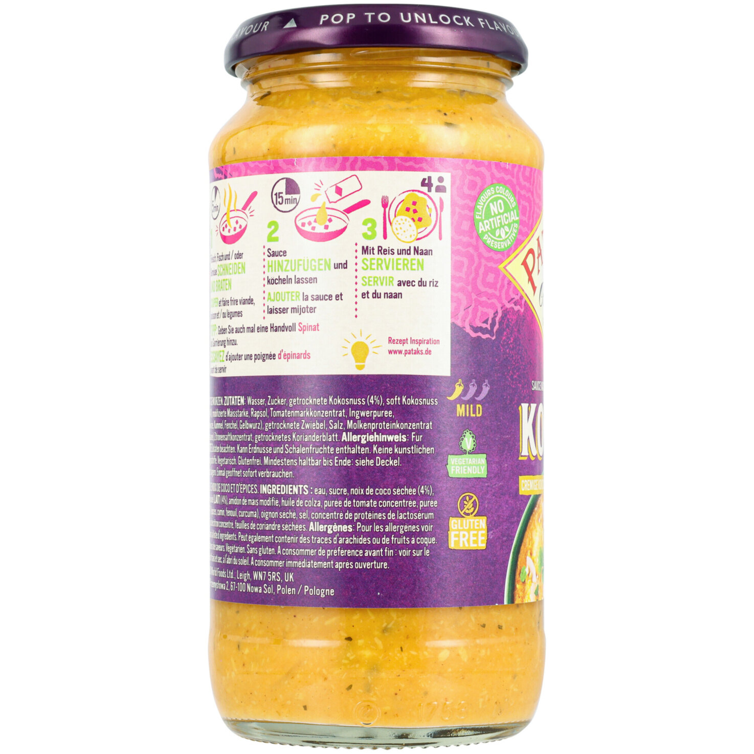 Pataks Korma Sauce