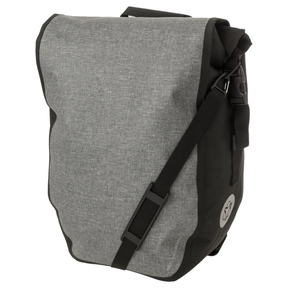 AGU Shelter Clean Click'n'Go Grey Sidetaske, 21L