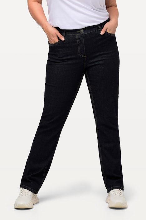 Jeans Mandy, gerade 5-Pocket-Form, Komfortbund, Stretch