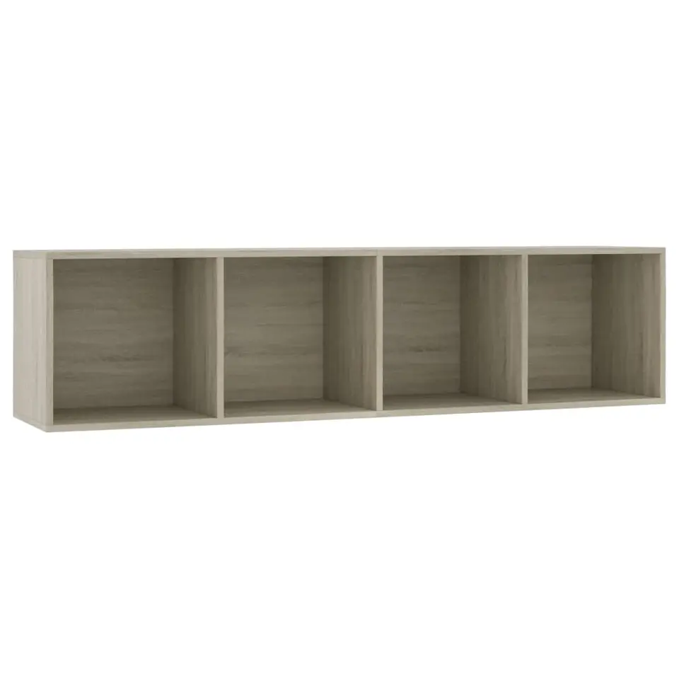 vidaXL - Boekenkast - Bruin - Bewerkt hout