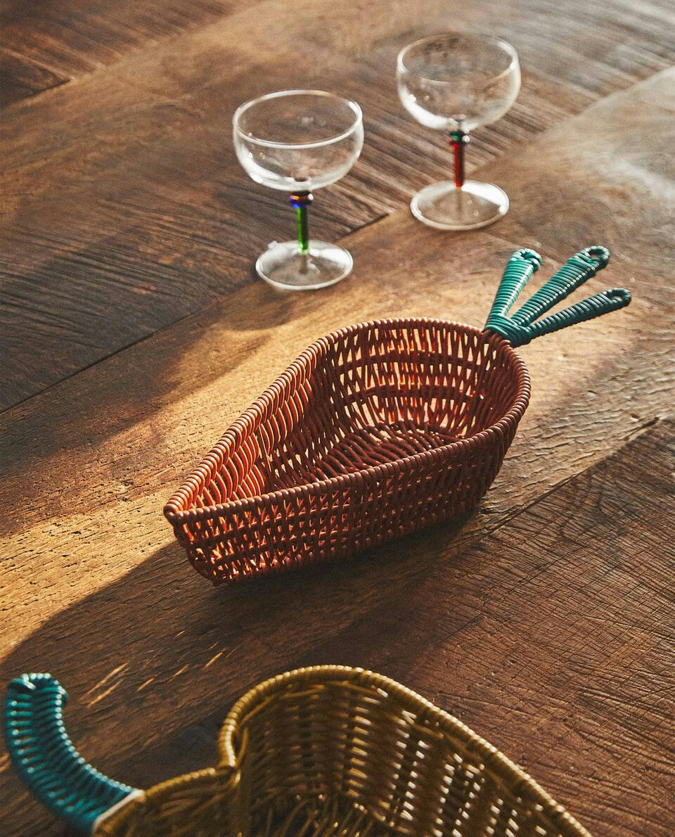 CESTA DECORATIVA DE CENOURAS