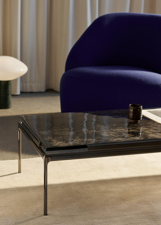 &tradition Sett LN12 tafel 140 glas Smoked