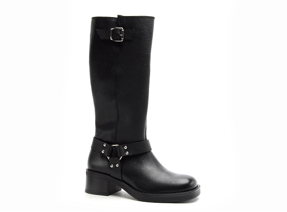Fricote boots bottine talons femme 40212 noir