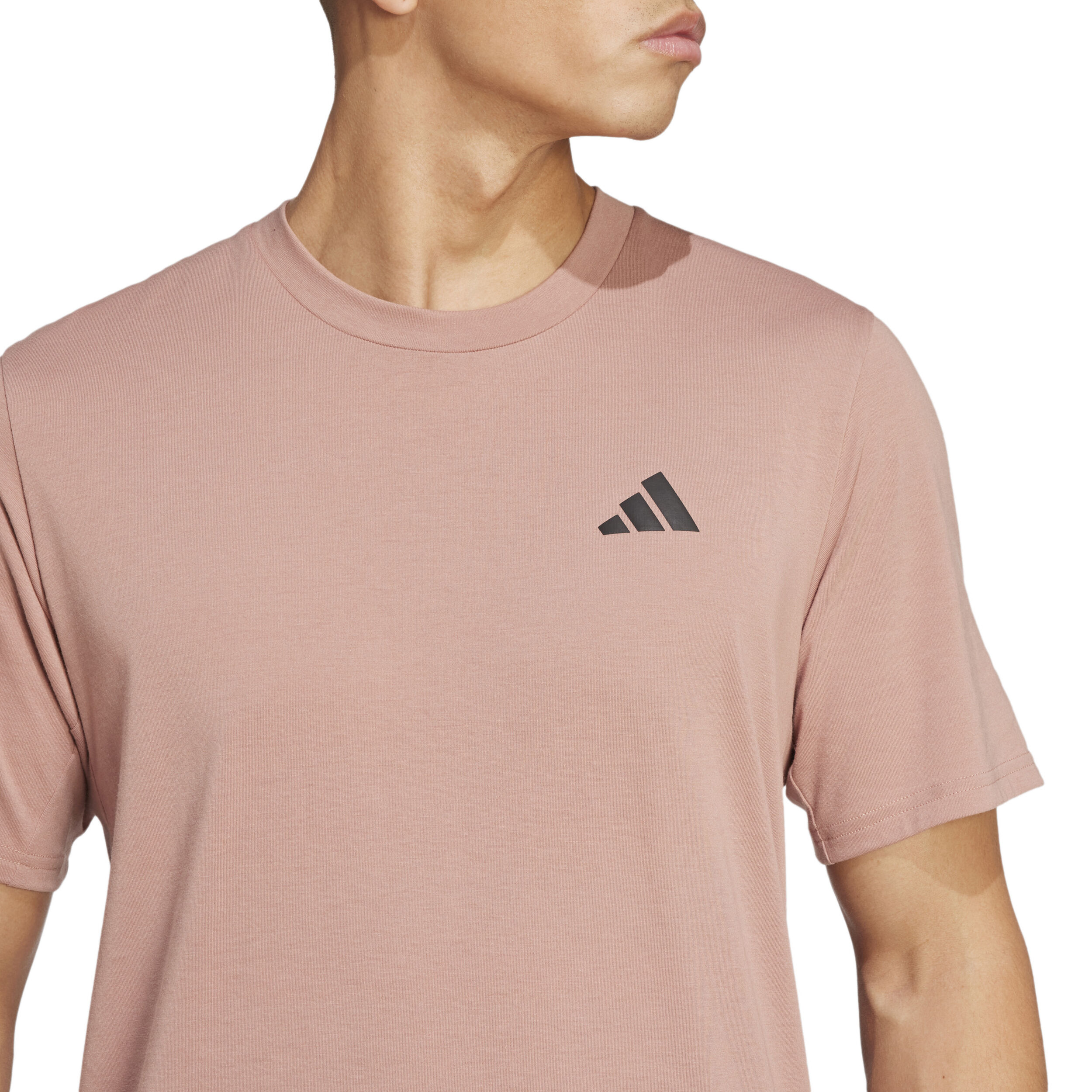 adidas Training Essentials Feelready T-shirt Hommes - Vieux Rose
