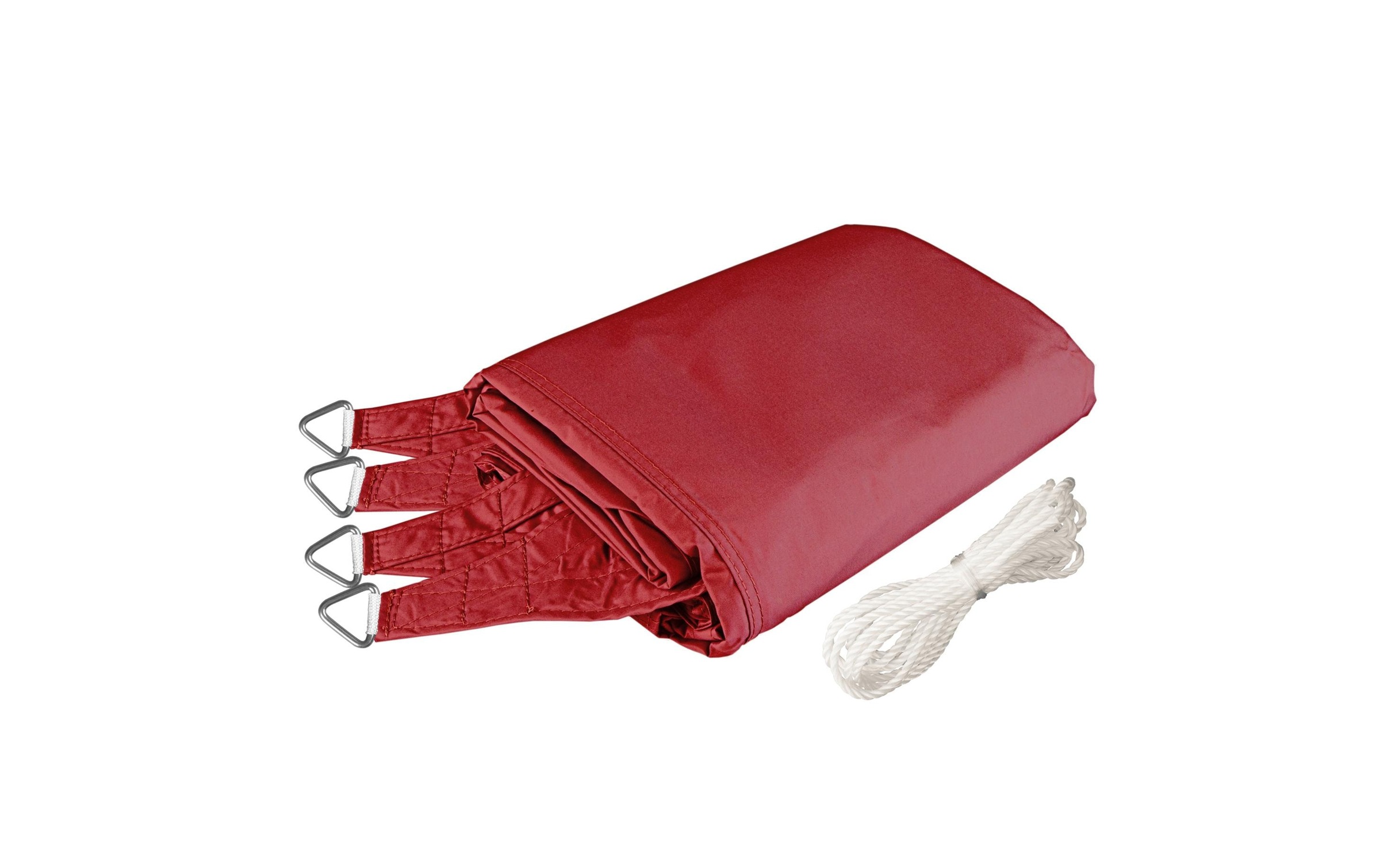 Windhager Sonnensegel »Sonnensegel Dreieck 5m, rot«