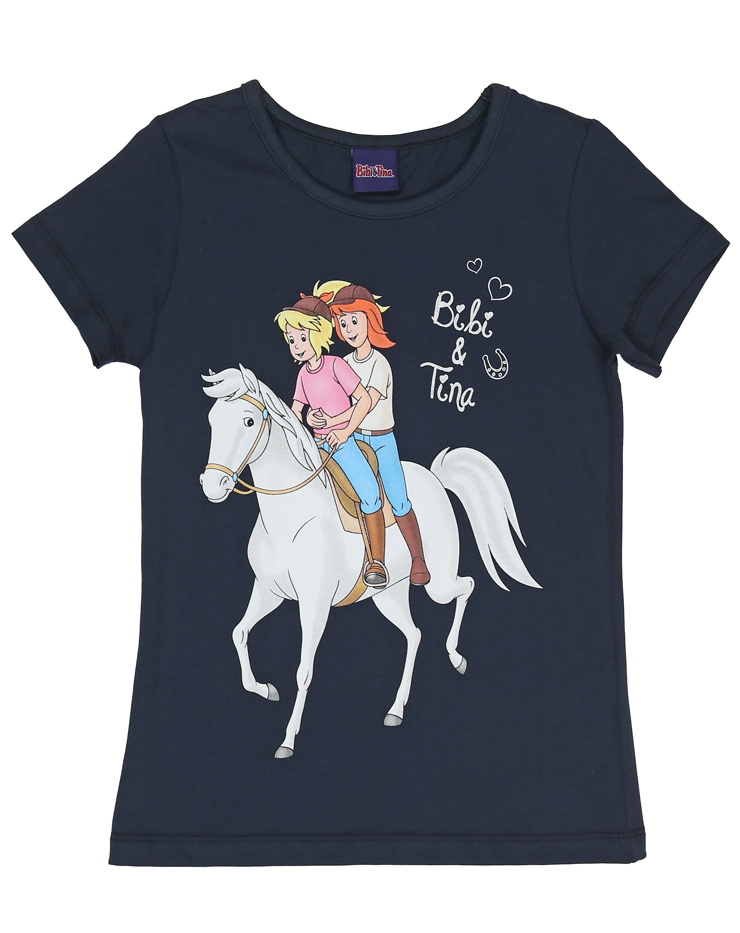 T-Shirt BIBI & TINA in navy blazer
