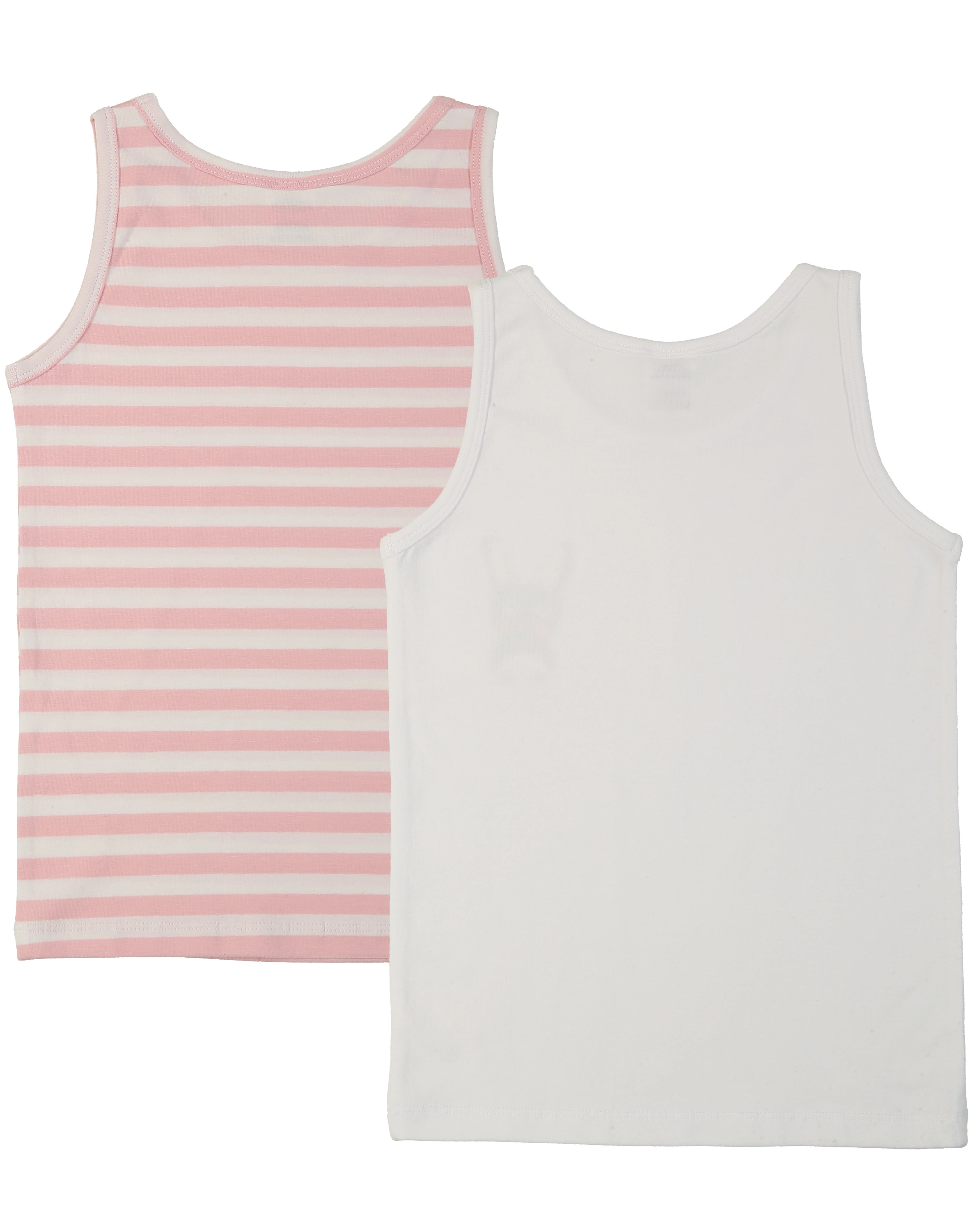 Unterhemd HASE HENRY 2er-Pack in rosa/weiß