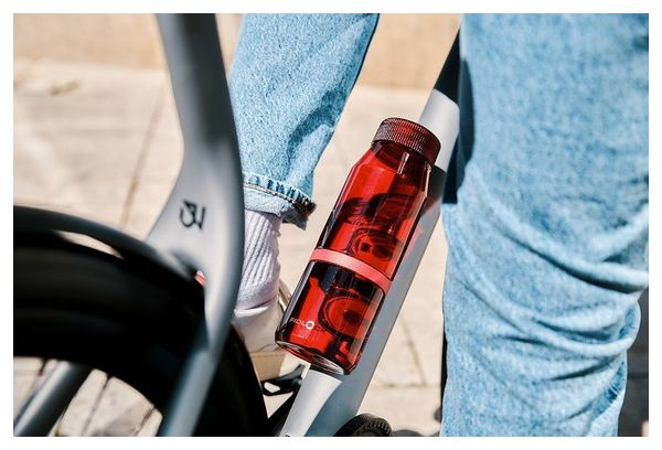 Bidon Fidlock Twist 700 ml Life   Fixation Bike Base Rouge