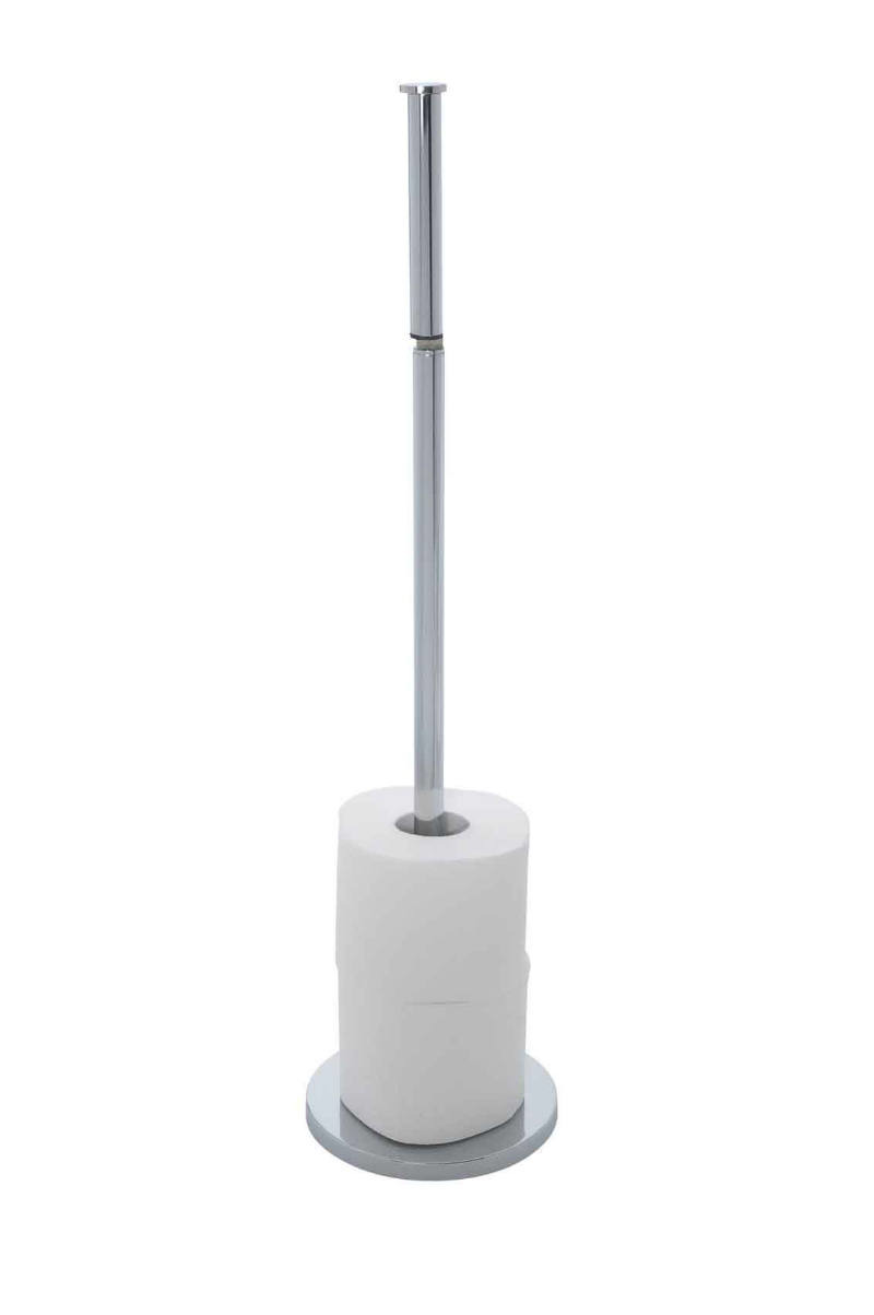 Wenko Edelstahl Stand Toilettenpapierhalter