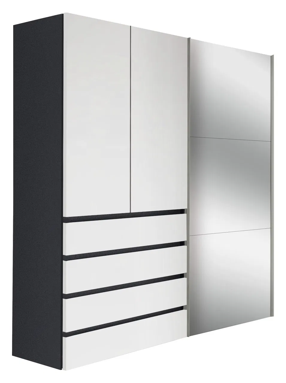 Hom´in Dreh-/Schwebetürenschrank 3trg SINGHA