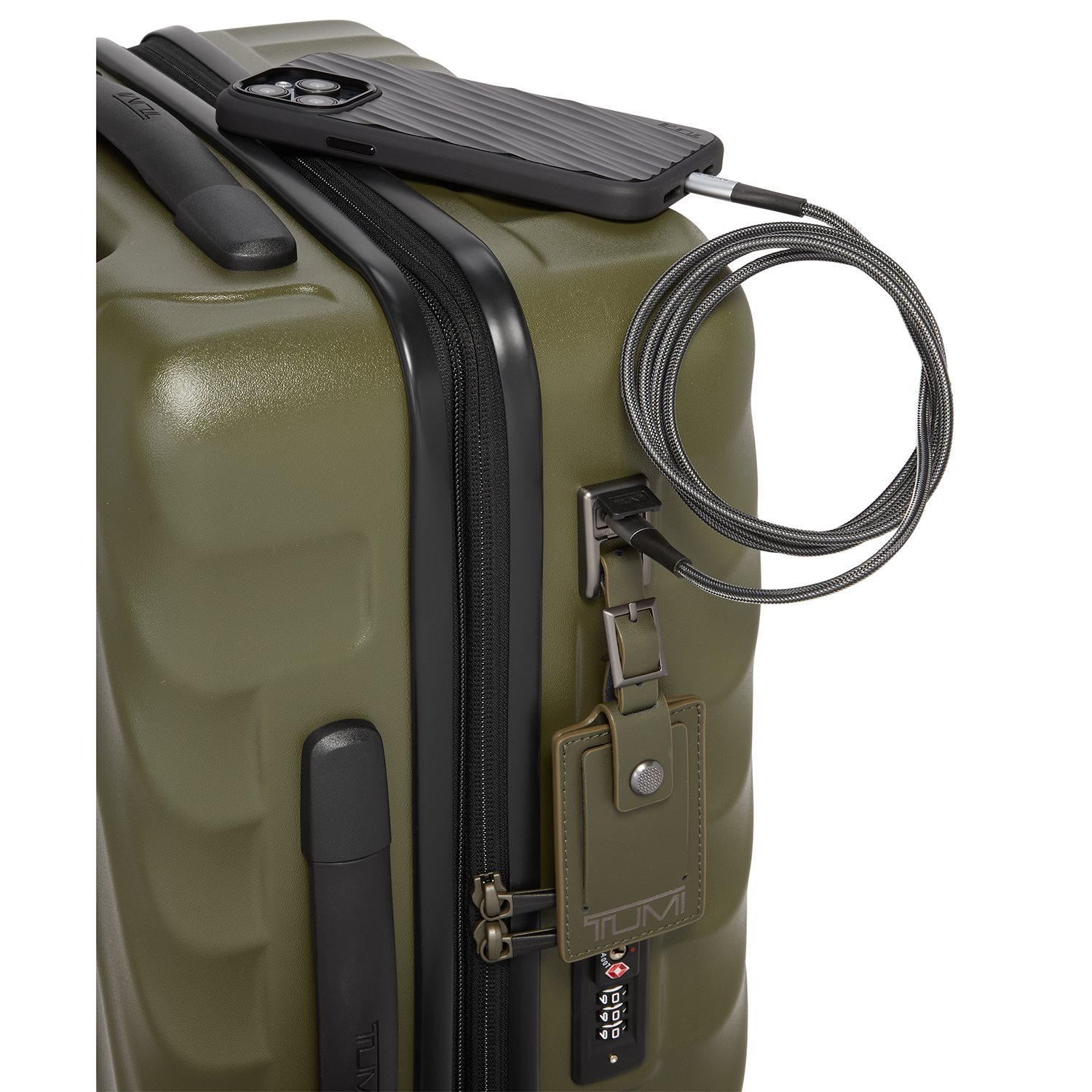 Tumi 19 Degree Intl EXP 4 Whl C/O olive texture