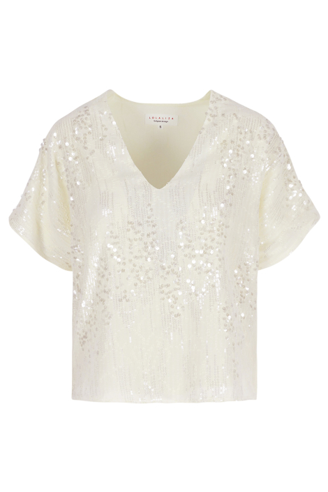 LolaLiza ecru dames blouse