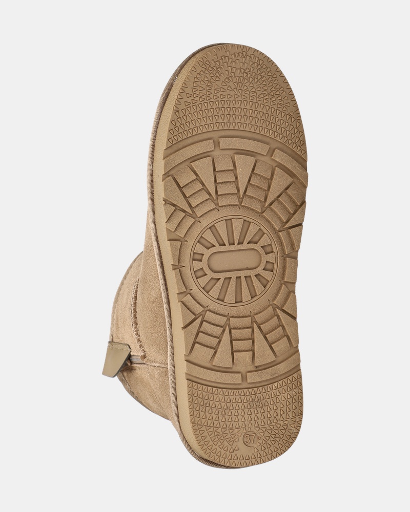 Nelson Gevoerde boots  - bruin