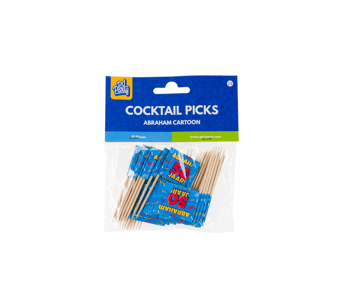 Abraham Cocktailprikkers 50st