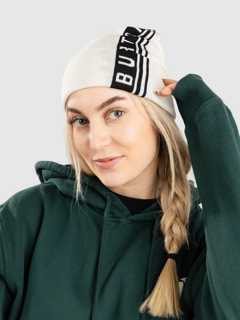 Burton Partylap Beanie stout white