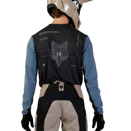 Maillot enduro Fox RANGER 2025 - Noir / Bleu