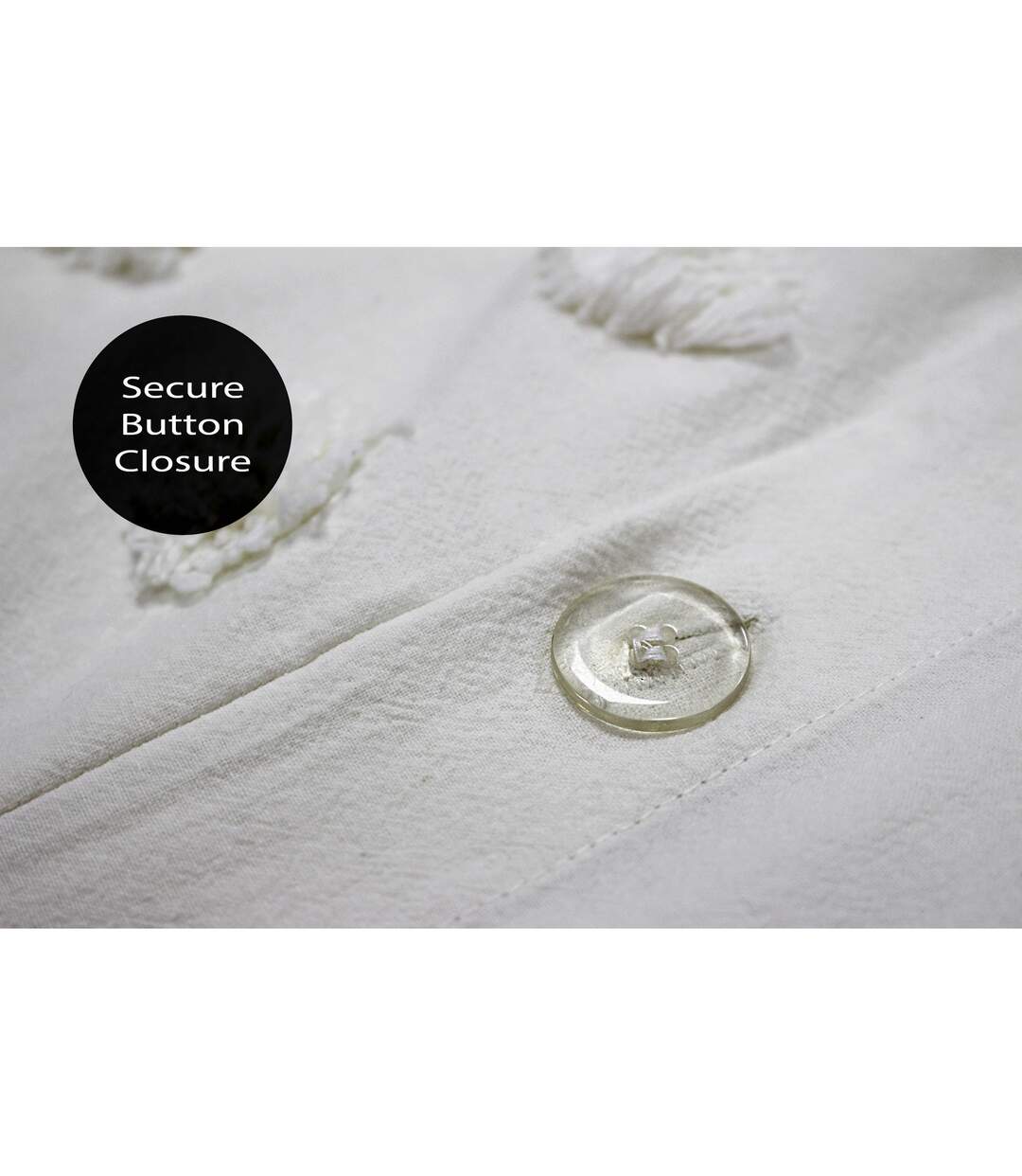 Linen House - Parure de lit HAZE (Blanc) - UTRV1305