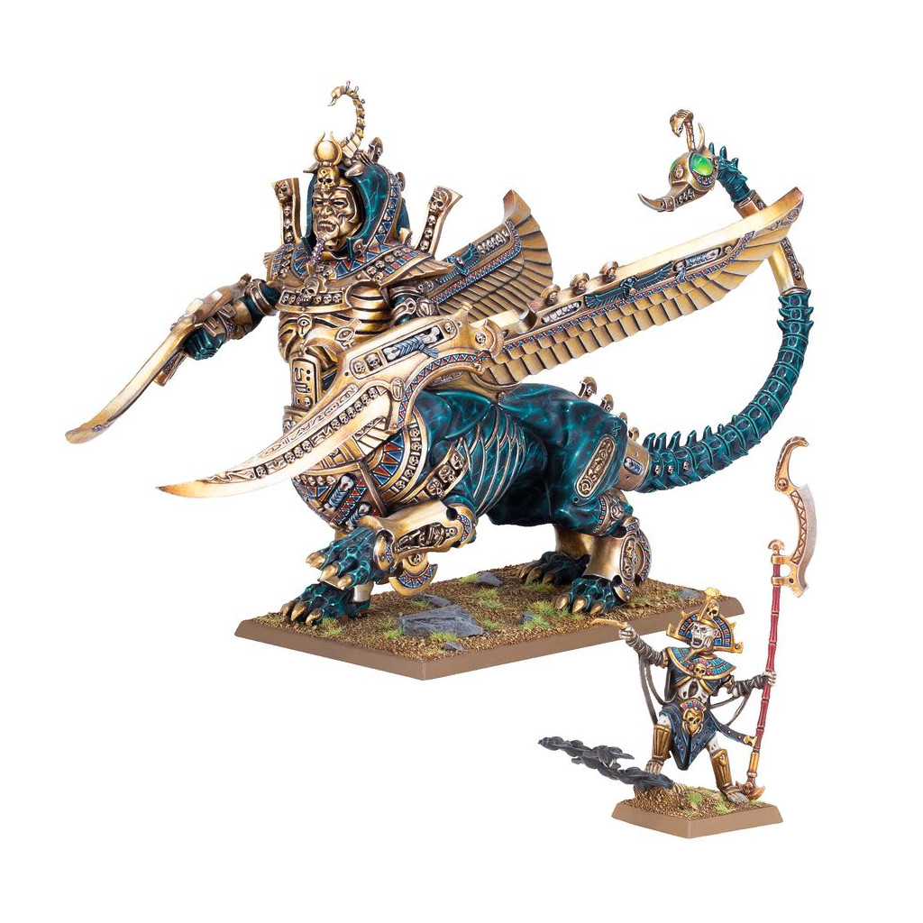 Warhammer - The Old World : Roi des Tombes de Khemri - Nécrosphinx