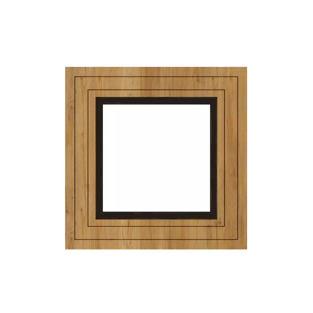 LED-Deckenleuchte Metall, schwarz