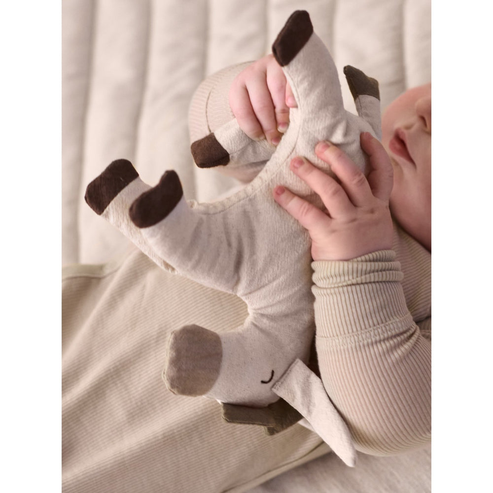Køb Ferm Living Undyed/Dark Sand Donkey Bamse