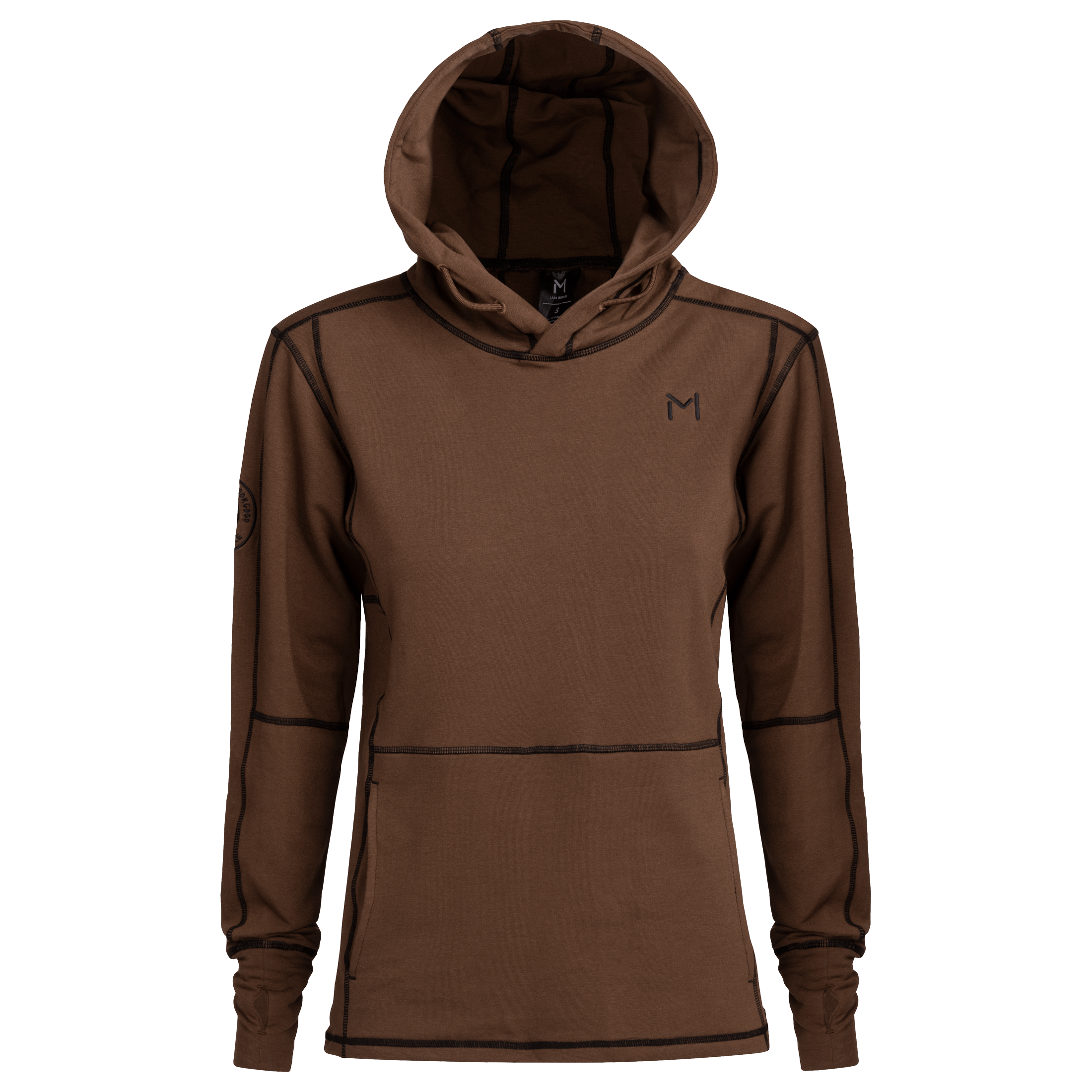 Lars Monsen Geilo hoodie dame - Undertøy
