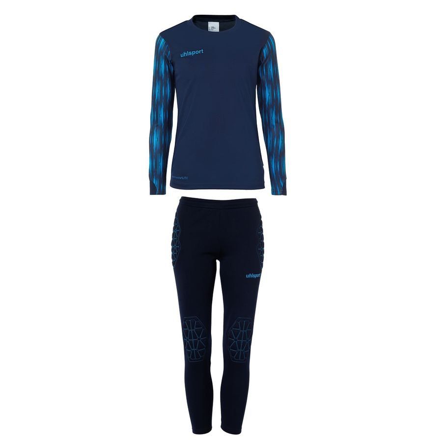 Uhlsport Kit pour Gardien Reaction Blue Edition - Bleu Marine/Bleu Enfant