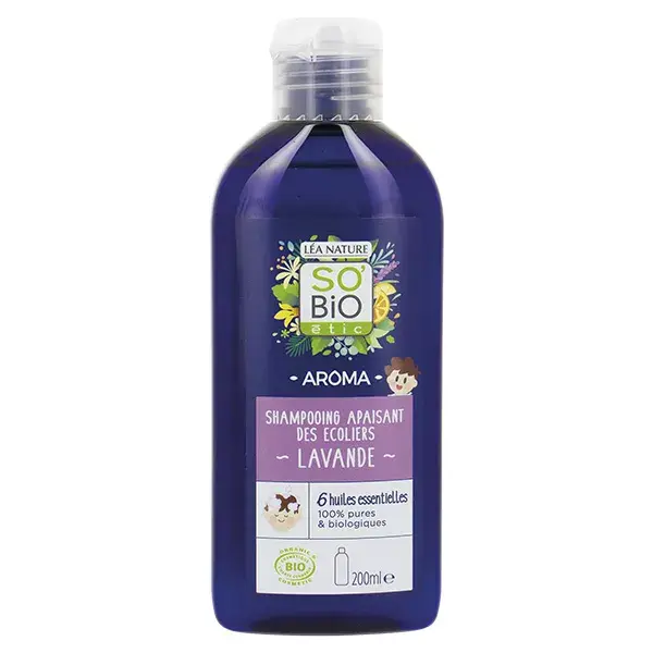 Shampoo So'Bio Étic Aroma Suave para Crianças em Idade Escolar Orgânico 200ml