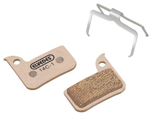 ELVEDES Jeu De Plaquettes De Frein À Disque Sinterouge Sram Rouge Road (10 Paires)