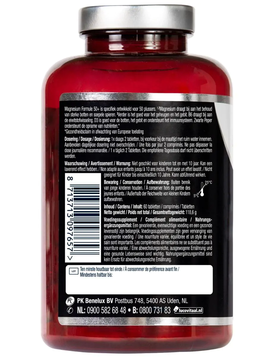Magnesium 50+ 60 tabletten