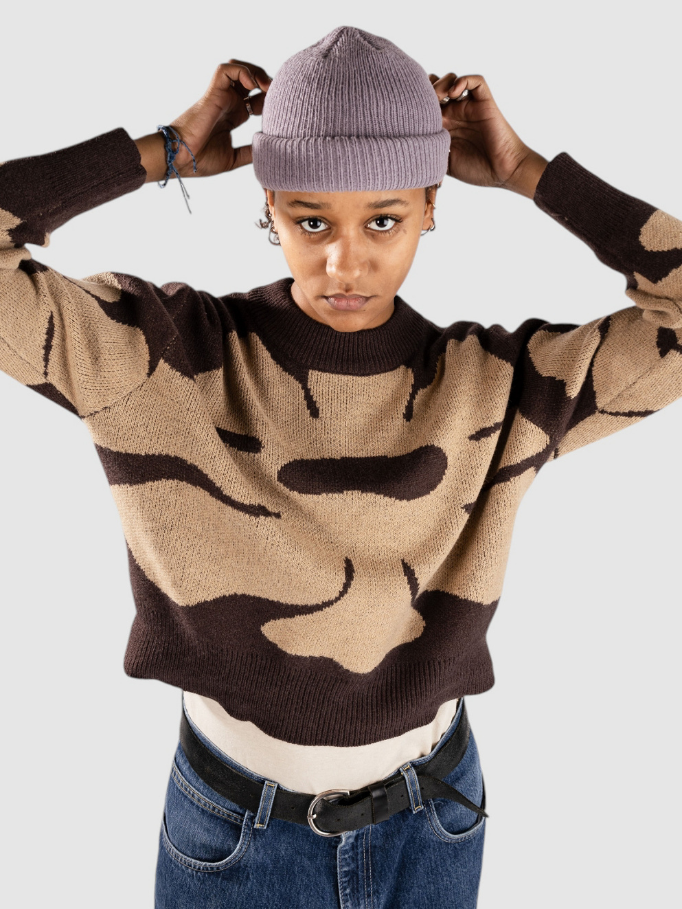 24 Colours 41190A Pullover brown
