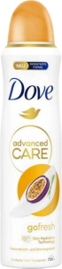 DOVE Deodorant Aerosol Advanced Care Passionsfrucht Spray, 150 ml
