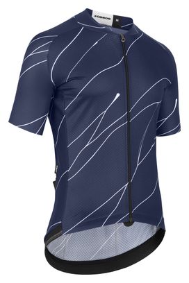 Maillot Manches Courtes Assos Mille GT C2 Evo UltraBlood Bleu