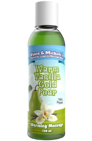 Warm Vanilla Gold Pear Warming Massage 150ml Massasjeolje