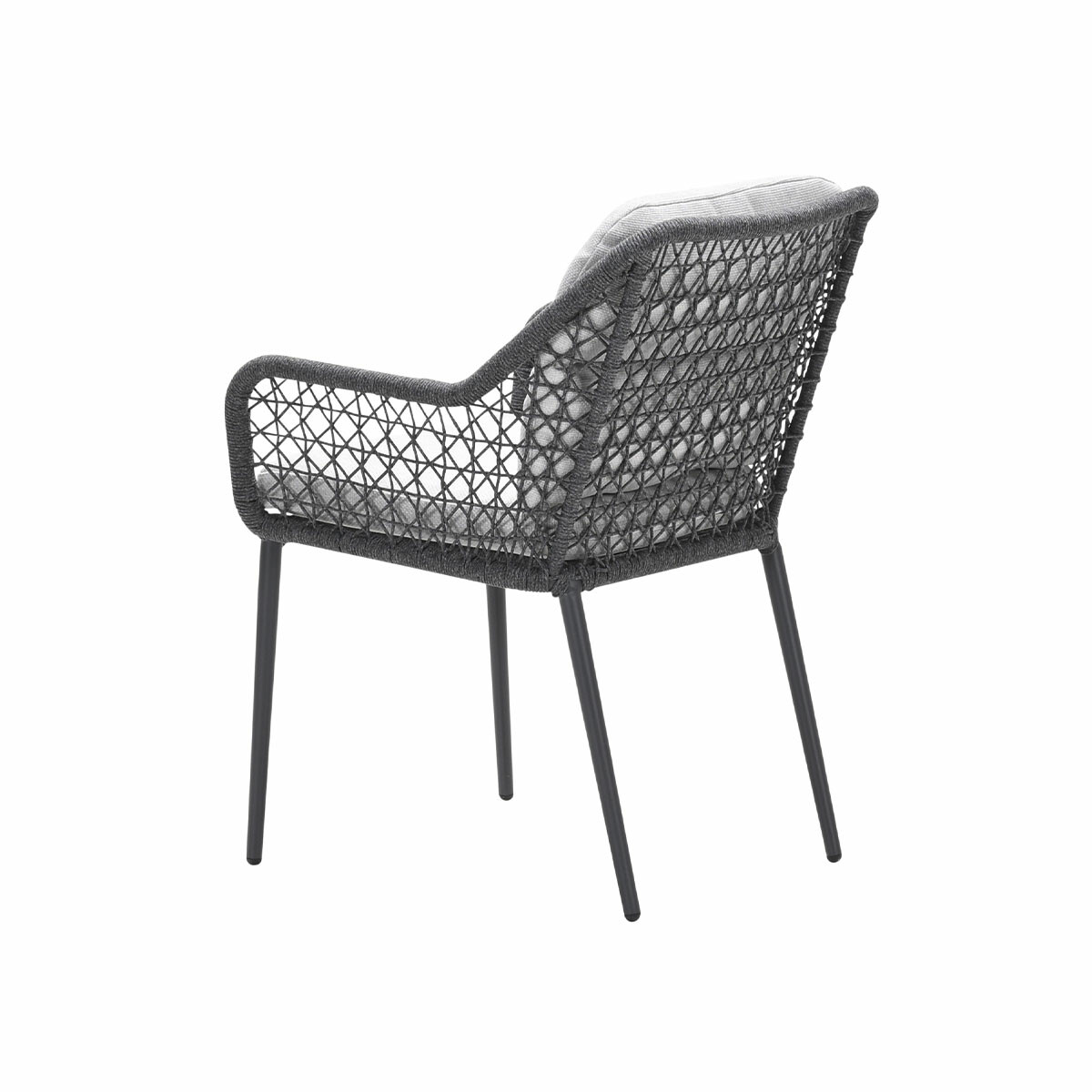 Garden Impressions Toledo dining fauteuil - carbon black