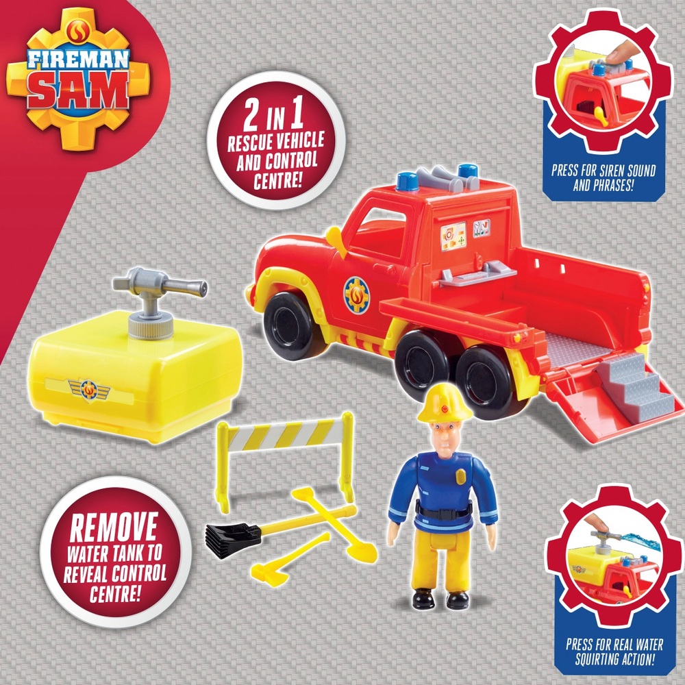 Feuerwehrmann Sam Venus 2-in-1-Fahrzeug-Spielset