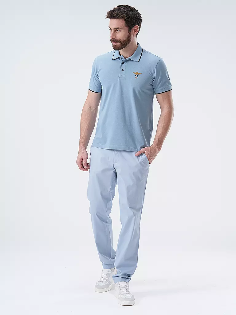 AERONAUTICA MILITARE Poloshirt  hellblau